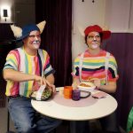 Bill och Bull lunchar